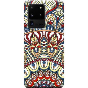 Kılıf Merkezi 269 Samsung Galaxy S20 Ultra SM-G988B Vektor Baskılı Silikon Kılıf