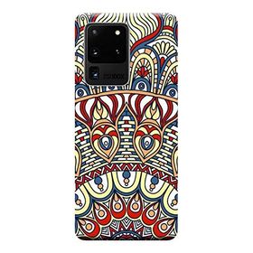 Kılıf Merkezi 269 Samsung Galaxy S20 Ultra SM-G988B Vektor Baskılı Silikon Kılıf