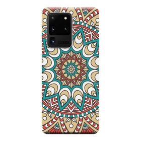 Kılıf Merkezi 270 Samsung Galaxy S20 Ultra SM-G988B Vektor Baskılı Silikon Kılıf