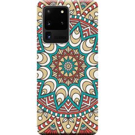 Kılıf Merkezi 270 Samsung Galaxy S20 Ultra SM-G988B Vektor Baskılı Silikon Kılıf