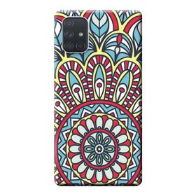 Kılıf Merkezi 271 Samsung Galaxy A71 SM-A715F Vektor Baskılı Silikon Kılıf