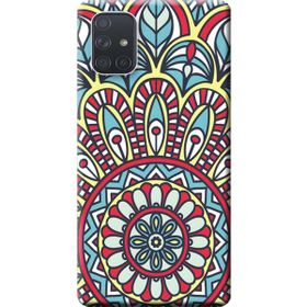 Kılıf Merkezi 271 Samsung Galaxy A71 SM-A715F Vektor Baskılı Silikon Kılıf