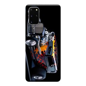 Kılıf Merkezi 295 Samsung Galaxy S20 Plus SM-G985F Hot Rod Dog Baskılı Silikon Kılıf