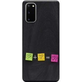 Kılıf Merkezi 302 Samsung Galaxy S20 SM-G980F Kalp Baskılı Silikon Kılıf