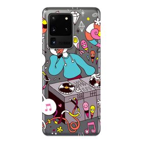 Kılıf Merkezi 321 Samsung Galaxy S20 Ultra SM-G988B Dj Ref Baskılı Silikon Kılıf