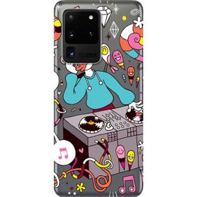 Kılıf Merkezi 321 Samsung Galaxy S20 Ultra SM-G988B Dj Ref Baskılı Silikon Kılıf