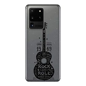 Kılıf Merkezi 324 Samsung Galaxy S20 Ultra SM-G988B Rock 1969 Baskılı Silikon Kılıf