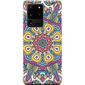 Kılıf Merkezi 496 Samsung Galaxy S20 Ultra SM-G988B Vektör Baskılı Silikon Kılıf