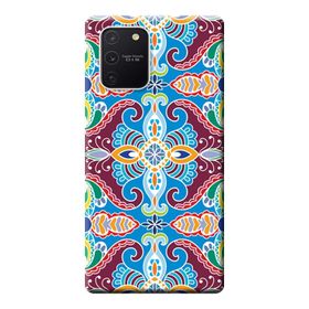 Kılıf Merkezi 504 Samsung Galaxy S10 Lite SM-G770F Vektör Baskılı Silikon Kılıf