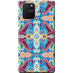 Kılıf Merkezi 504 Samsung Galaxy S10 Lite SM-G770F Vektör Baskılı Silikon Kılıf