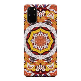Kılıf Merkezi 512 Samsung Galaxy S20 Plus SM-G985F Vektör Baskılı Silikon Kılıf