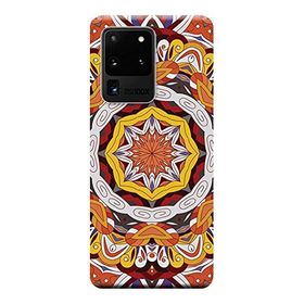 Kılıf Merkezi 512 Samsung Galaxy S20 Ultra SM-G988B Vektör Baskılı Silikon Kılıf