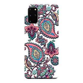 Kılıf Merkezi 525 Samsung Galaxy S20 Plus SM-G985F Vektör Baskılı Silikon Kılıf