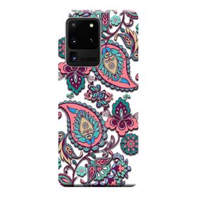 Kılıf Merkezi 525 Samsung Galaxy S20 Ultra SM-G988B Vektör Baskılı Silikon Kılıf