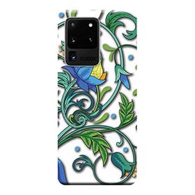 Kılıf Merkezi 526 Samsung Galaxy S20 Ultra SM-G988B Vektör Baskılı Silikon Kılıf