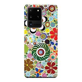 Kılıf Merkezi 535 Samsung Galaxy S20 Ultra SM-G988B Vektör Baskılı Silikon Kılıf
