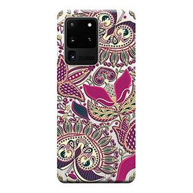 Kılıf Merkezi 537 Samsung Galaxy S20 Ultra SM-G988B Vektör Baskılı Silikon Kılıf