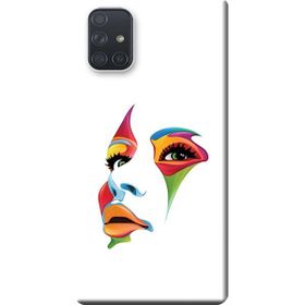 Kılıf Merkezi 564 Samsung Galaxy A71 SM-A715F Face Baskılı Silikon Kılıf