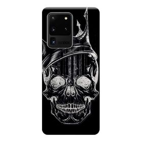 Kılıf Merkezi 582 Samsung Galaxy S20 Ultra SM-G988B Kuru Kafa Baskılı Silikon Kılıf