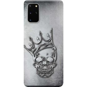 Kılıf Merkezi 583 Samsung Galaxy S20 Plus SM-G985F Kuru Kafa Baskılı Silikon Kılıf