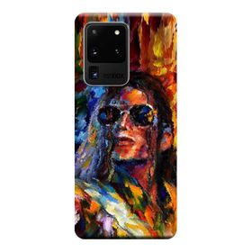 Kılıf Merkezi 616 Samsung Galaxy S20 Ultra SM-G988B Michael Jackson Baskılı Silikon Kılıf