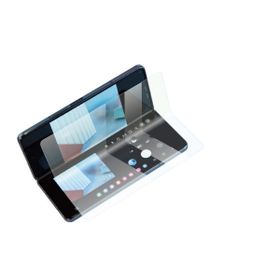 Kilifplus Galaxy Z Fold 3 Zore Hizalama Aparatlı S-Fit Body Şeffaf Ekran Koruyucu