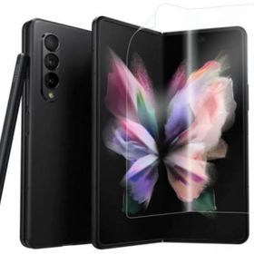 Kilifplus Galaxy Z Fold 3 Zore Hizalama Aparatlı S-Fit Body Şeffaf Ekran Koruyucu