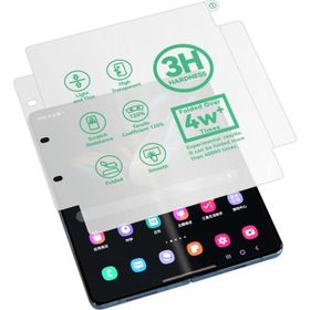 Kilifplus Galaxy Z Fold 3 Zore Hizalama Aparatlı S-Fit Body Şeffaf Ekran Koruyucu