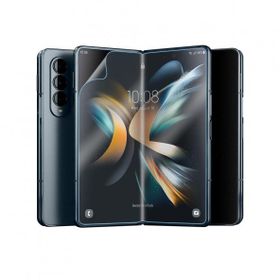 Kilifplus Galaxy Z Fold 4 Zore Hizalama Aparatlı S-Fit Body Şeffaf Ekran Koruyucu