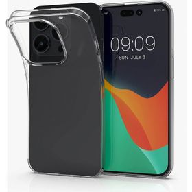 Kilifplus iPhone 14 Pro (6.1) İnce Esnek Silikon 0.3 mm Şeffaf Kılıf