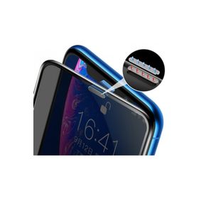 Kilifplus Iphone X Kırılmaz Cam Karartmalı Hayalet Toz Önleyicili Privacy Ekran Koruyucu