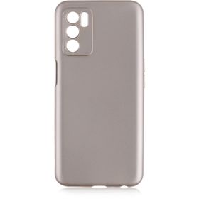 Kilifplus Oppo A16 Gold İnce Mat Esnek Silikon Kılıf