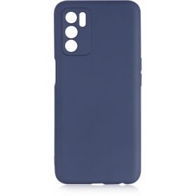 Kilifplus Oppo A16 Lacivert İnce Mat Esnek Silikon Kılıf