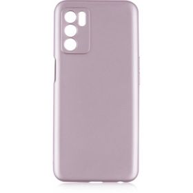 Kilifplus Oppo A16 Rose Gold İnce Mat Esnek Silikon Kılıf