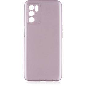 Kilifplus Oppo A16 Rose Gold İnce Mat Esnek Silikon Kılıf