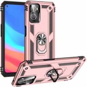 Kilifplus Oppo A36 Zırhlı Standlı Mıknatıslı Tank Kapak Rose Gold Kılıf