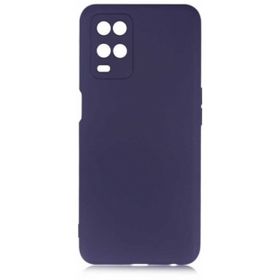 Kilifplus Oppo A54 Lacivert İnce Mat Esnek Silikon Kılıf