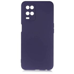 Kilifplus Oppo A54 Lacivert İnce Mat Esnek Silikon Kılıf