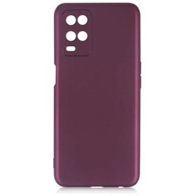 Kilifplus Oppo A54 Mürdüm İnce Mat Esnek Silikon Kılıf