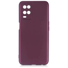 Kilifplus Oppo A54 Mürdüm İnce Mat Esnek Silikon Kılıf