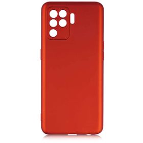 Kilifplus Oppo Reno 5 Lite Ince Mat Esnek Silikon Kırmızı Kılıf