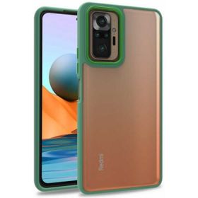 Kilifplus Redmi Note 10 Yeşil Electro Silikon Renkli Flora Kapak Kılıf