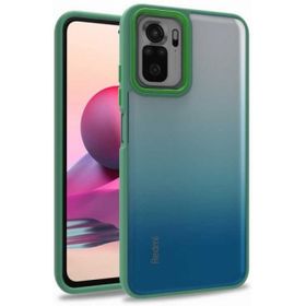 Kilifplus Redmi Note 10 Yeşil Electro Silikon Renkli Flora Kapak Kılıf