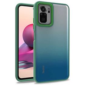 Kilifplus Redmi Note 10 Yeşil Electro Silikon Renkli Flora Kapak Kılıf