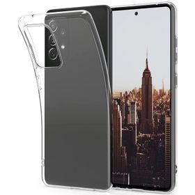 Kilifplus Samsung Galaxy A52s Ultra İnce Esnek Süper Silikon 0.3 mm Şeffaf Kılıf