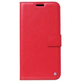 Kilifplus Samsung Galaxy S21 FE Standlı Kartlıklı Cüzdanlı Kapaklı Kırmızı Kılıf