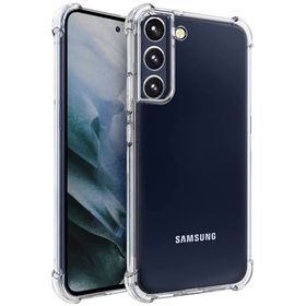 Kilifplus Samsung Galaxy S22 Köşe Korumalı Airbag Şeffaf Silikon Anti-Shock Kılıf