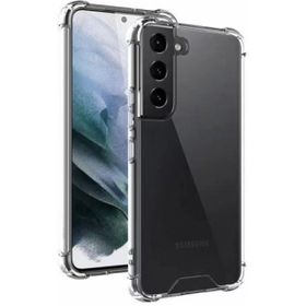 Kilifplus Samsung Galaxy S22 Köşe Korumalı Airbag Şeffaf Silikon Anti-Shock Kılıf