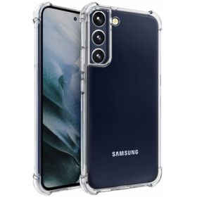 Kilifplus Samsung Galaxy S22 Köşe Korumalı Airbag Şeffaf Silikon Anti-Shock Kılıf