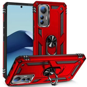 Kilifplus Xiaomi Mi 12 Lite Kırmızı Zırhlı Standlı Mıknatıslı Tank Kapak Kılıf